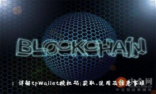 : 详解tpWallet授权码：获取、使用及注意事项